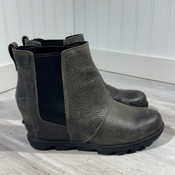 Sorel Women's Joan‎ Of Arctic Wedge II Chelsea Boot Size 10 NL3346-052 - Picture 1 of 14